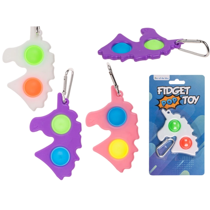 Brelok jednorożec Fidget Pop - bąbelki do wciskania