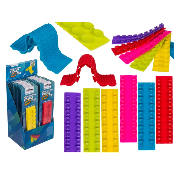 Zabawka Fidget Pop z przyssawkami 16 cm