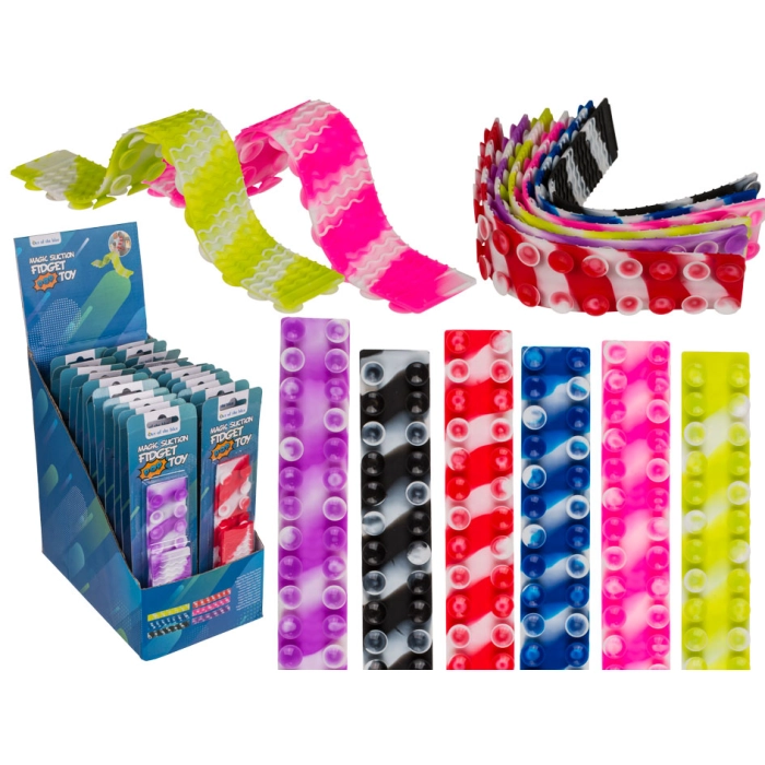 Zabawka Fidget Pop z przyssawkami XL - 26 cm