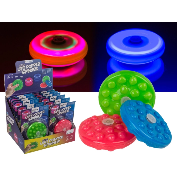 Ufo Popper Spinner LED