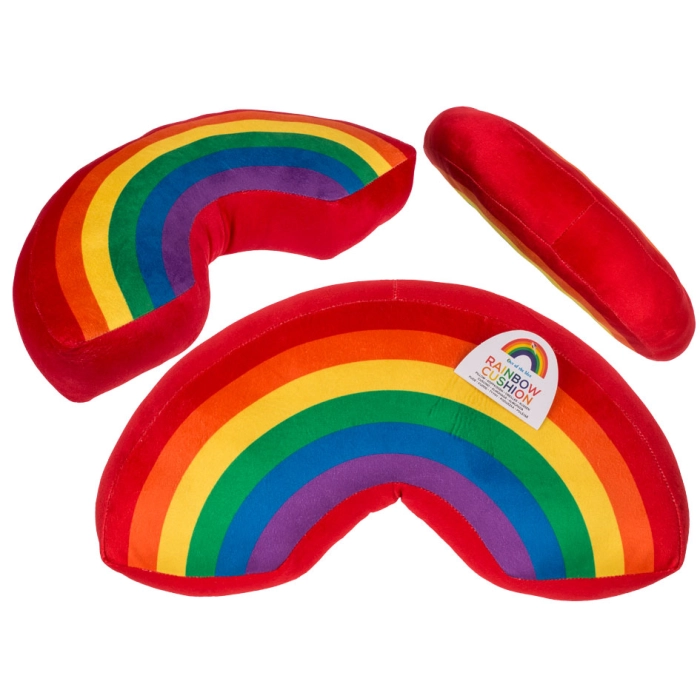 Dekoratives Regenbogenkissen - Pride