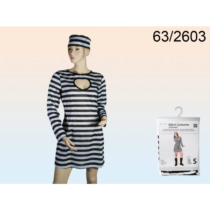 Women's prisoner costume - SALE