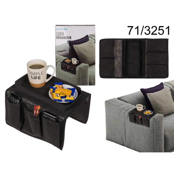 Organizer for the couch