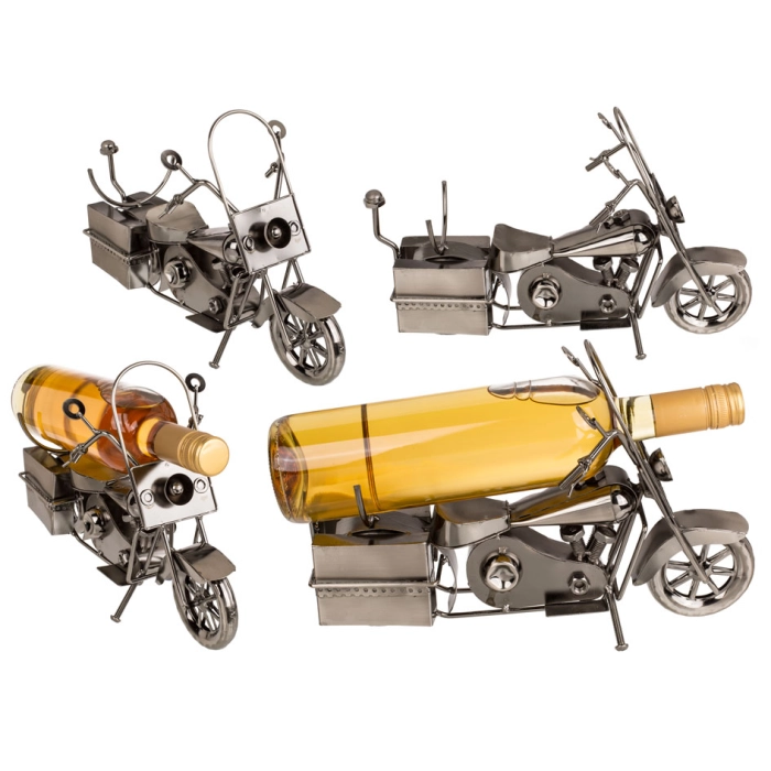 Metall-Weinregal - Motorrad III