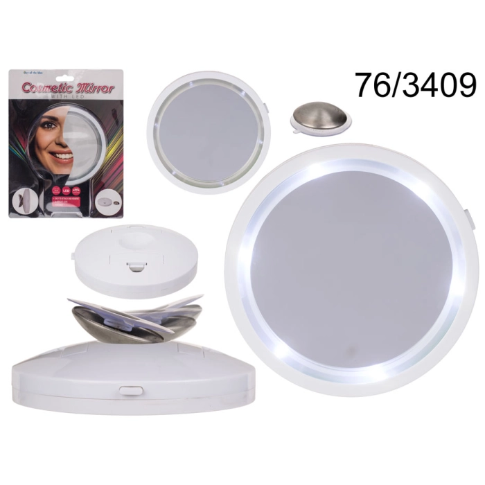 Kosmetyczne lusterko z LED