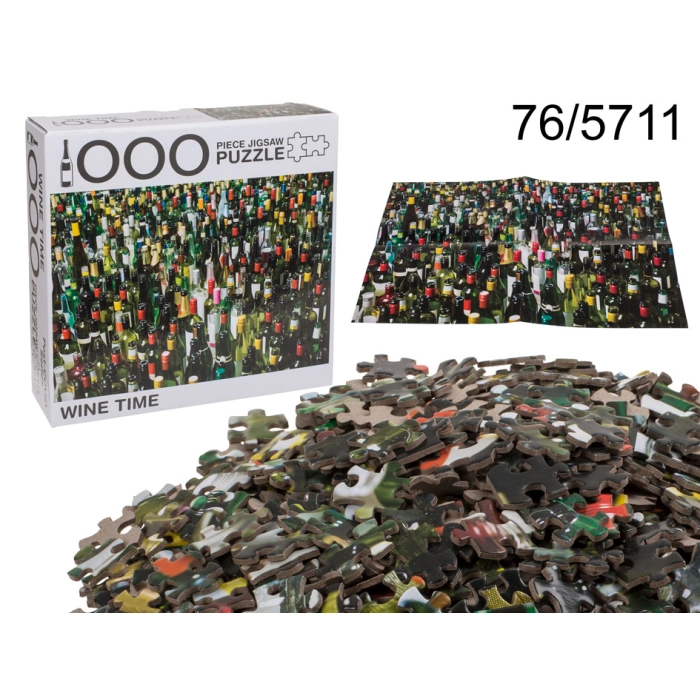 Puzzle karanténhoz Borosüvegek 1000 darab