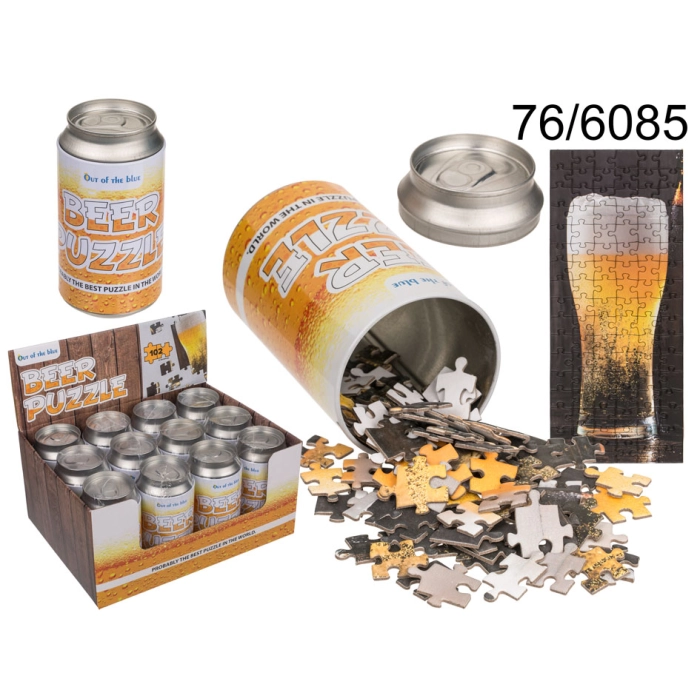Puzzle puszka piwa