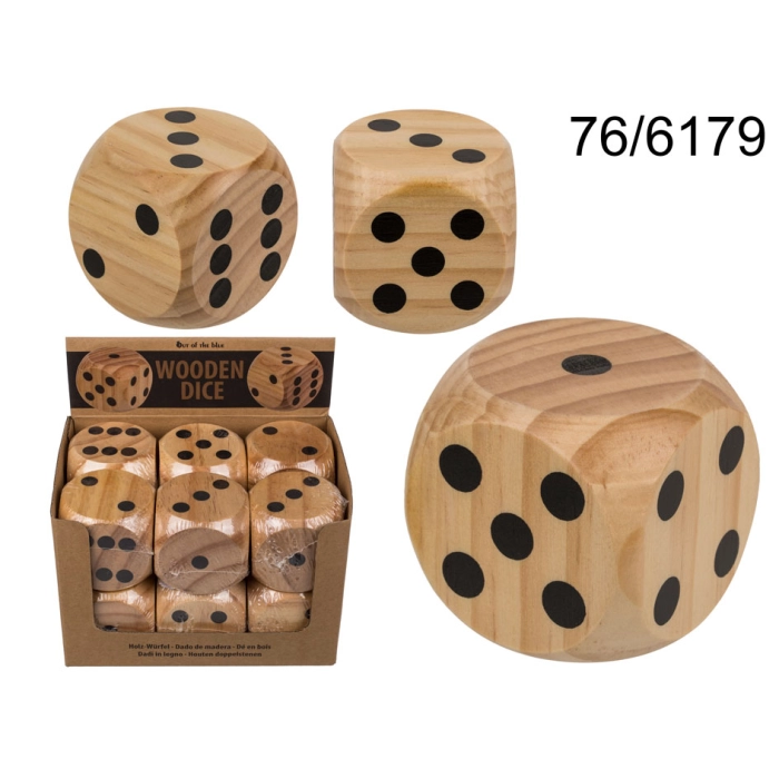 Wooden dice XL