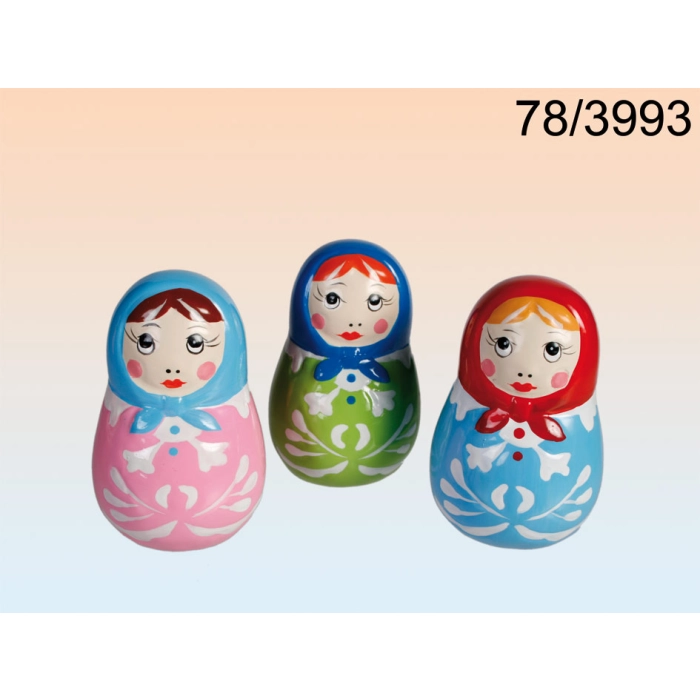 Фігурки матрьошок - 3 штуки