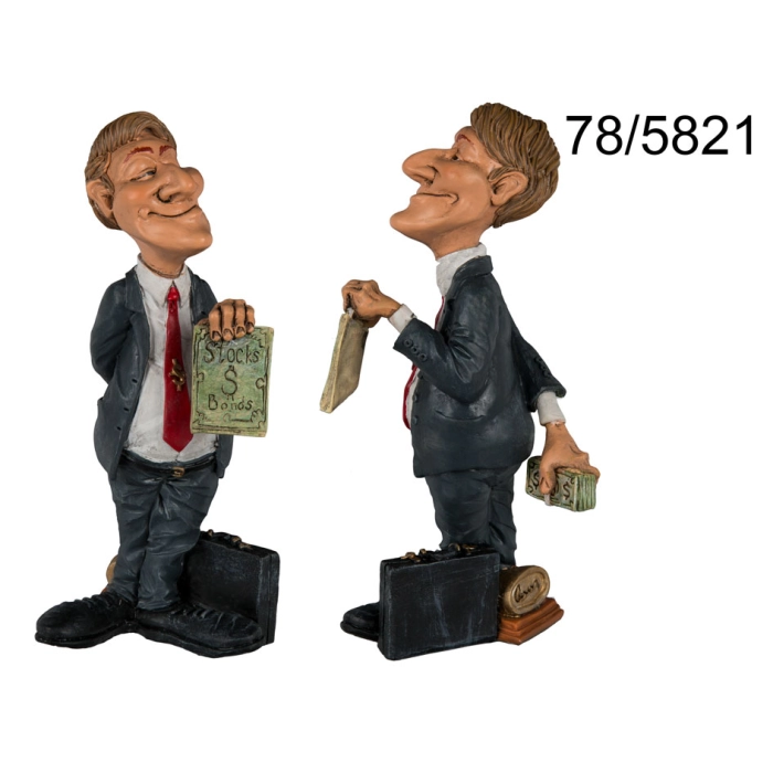 Businessman figurine