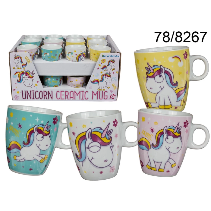 Kubeczek porcelanowy Jednorożec