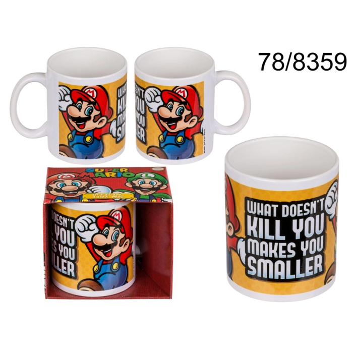 Kubek fana Super Mario Bros - produkt licencyjny