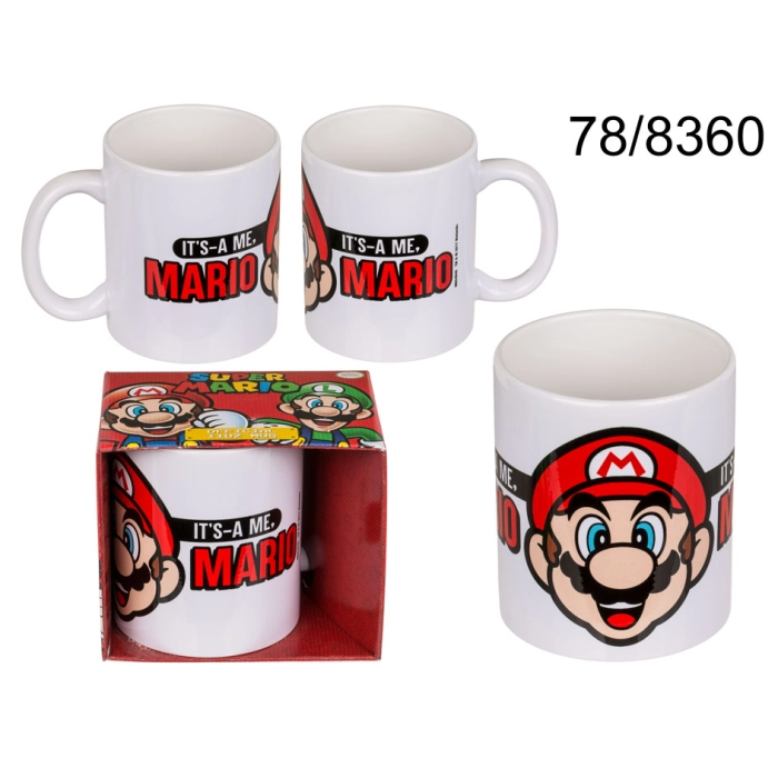 Kubek fana Super Mario Bros - produkt licencyjny