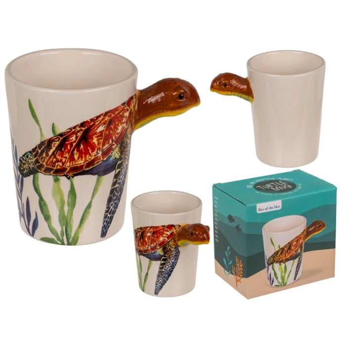 Turtle stoneware mug 300 ml