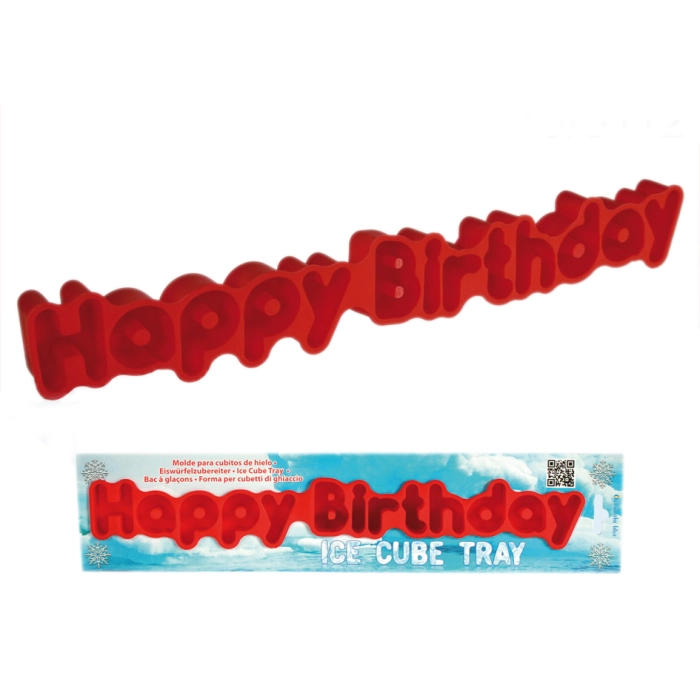 Forma na lód Happy Birthday