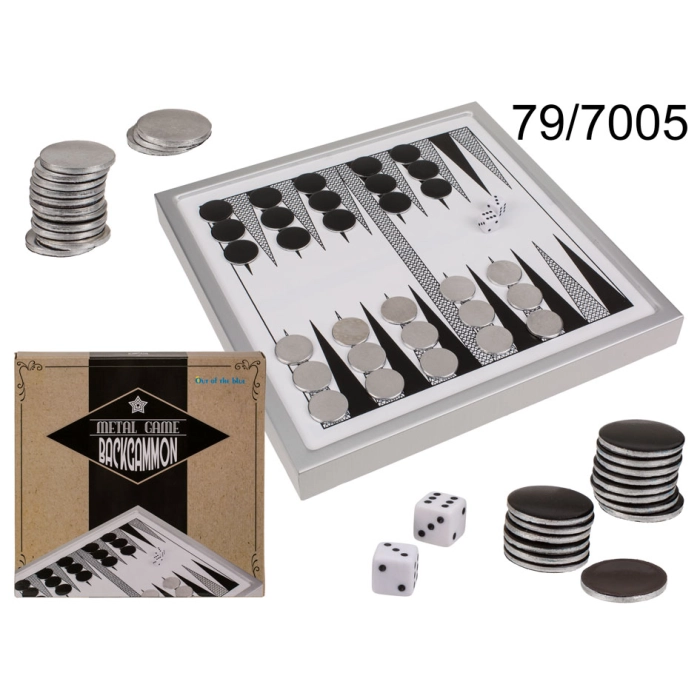Backgammon game - metal version