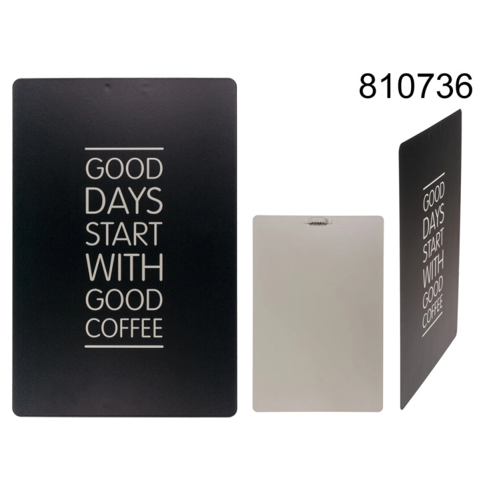Metal sign to hang Good days start with good coffee
