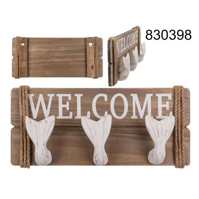 Wieszak Welcome ogonki ryb