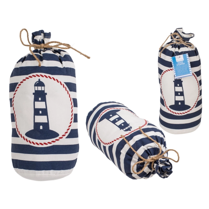 Door stopper - bag in a nautical style