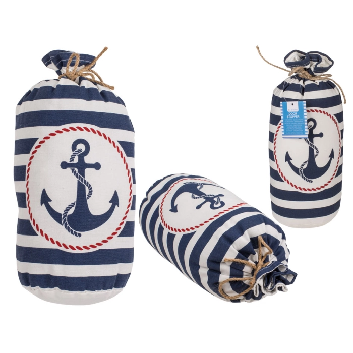 Door stopper - bag in a nautical style