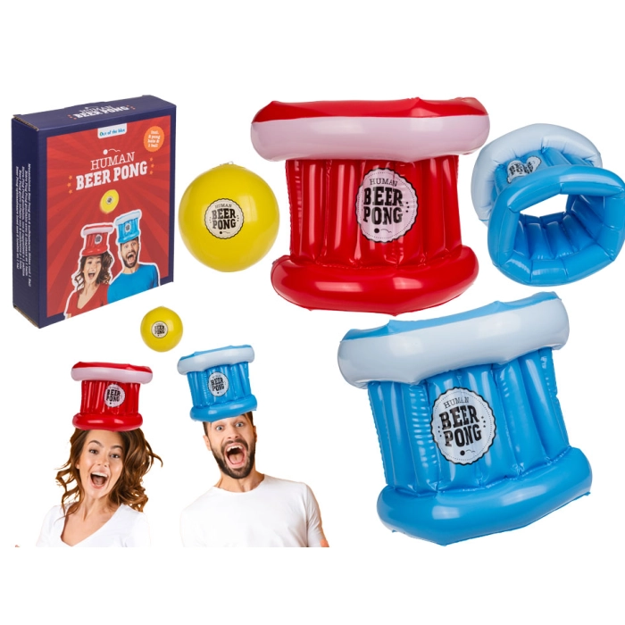 Dmuchany beer pong - gra imprezowa