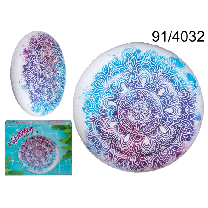 Materac do pływania, pływak basenowy - mandala