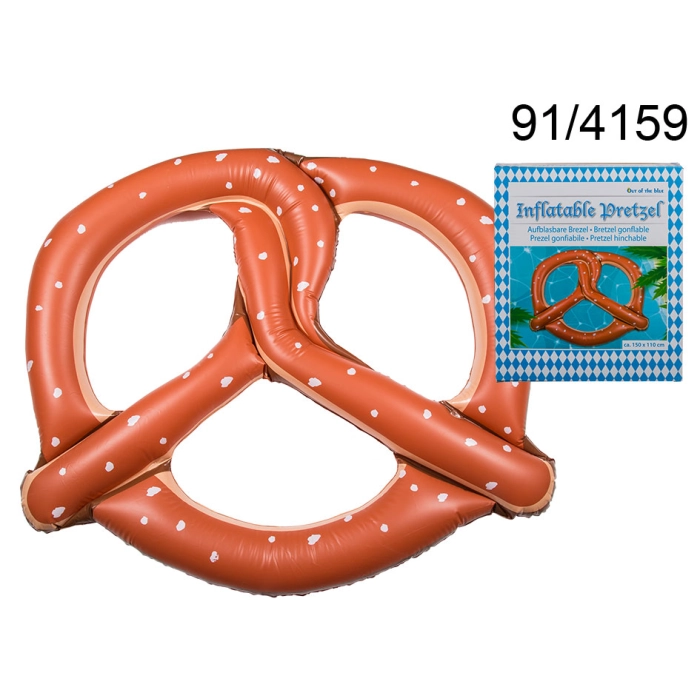 Aufblasbare Brezel