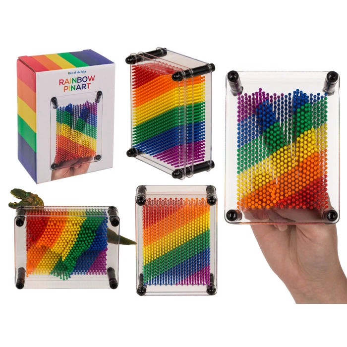 Pin Art Regenbogen Pinnwand