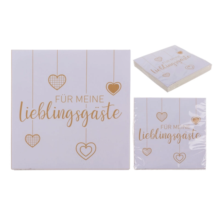 Serwetki Für meine Lieblingsgäste - ostatnie sztuki