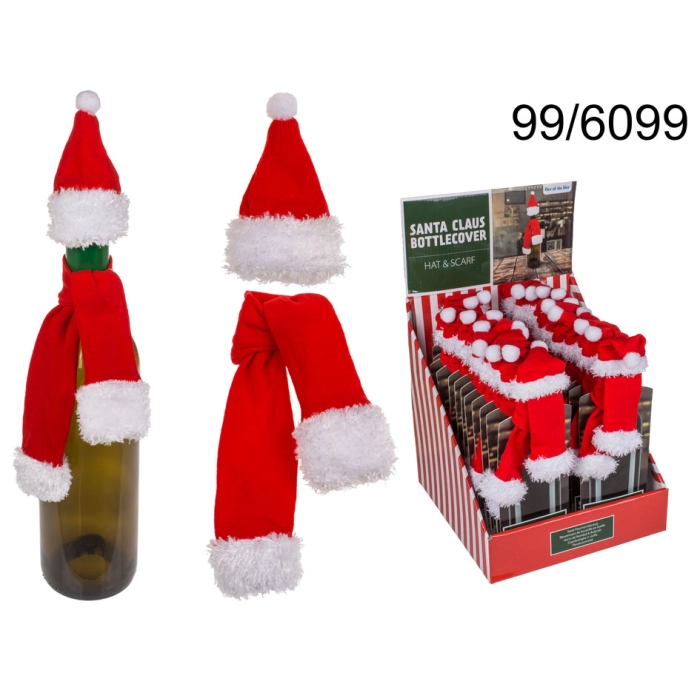 Santa Claus láhev šaty