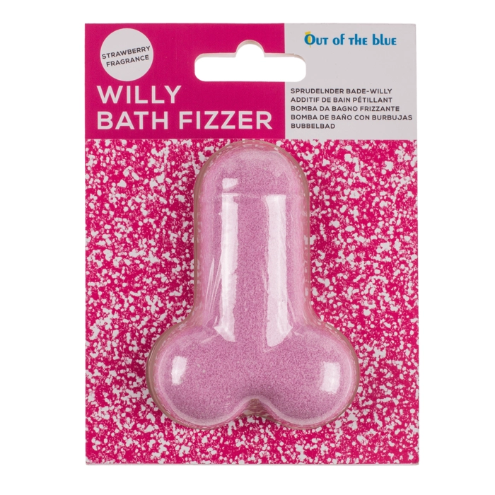 Penis-shaped bath ball