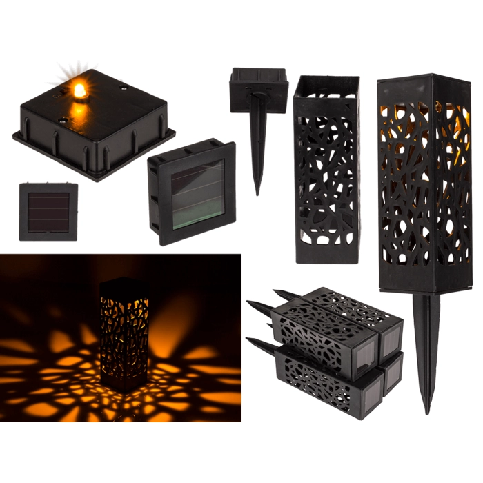LED Solar Garden Lamp Morocco 4 pcs