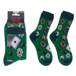 Skarpetki Pokerowe – Karta na Stole, Styl na Nodze