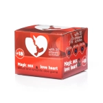 Magiczne Serce Miłosne – 20 Pozycji, Intymna Gra dla Par | Gadżety Erotyczne | Kemis.pl