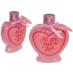 Różana piana do kąpieli 200 ml w kształcie serca – prezent romantyczny