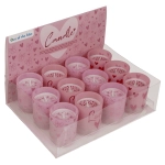 Świeca Zapachowa w Szkle z Motywem Miłości