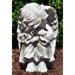 Figurka Ogrodowa Aniołek 24 cm – Symbol Spokoju w Twoim Ogrodzie