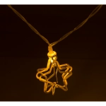 Girlanda LED z Metalicznymi Gwiazdkami – Dekoracja z Magią Światła | Hurtownia Prezentów Kemis.pl