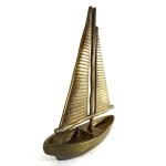 Big boat aluminium figure - kemis.pl