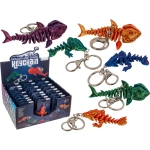 Metalowy Brelok Smok i Rekin 3D – Fantastyczny Gadżet | Hurtownia Kemis.pl