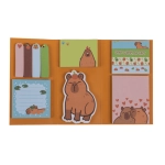 Capybara Sticky Notes – karteczki samoprzylepne | Hurtownia gadżetów biurowych