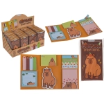 Capybara Sticky Notes – karteczki samoprzylepne | Hurtownia gadżetów biurowych