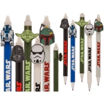 Zmazywalny długopis Star Wars – z figurką bohatera, 15 cm