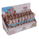 Długopis Pupa – 4 Wzory Zwierzaków | 14 cm | Śmieszny Kawaii Gadżet | Kemis.pl