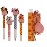 Długopis Pupa – 4 Wzory Zwierzaków | 14 cm | Śmieszny Kawaii Gadżet | Kemis.pl