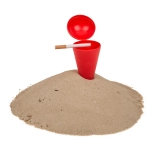 Przenośna Popielniczka Plażowa – Stożkowa z Pokrywką