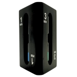 Klepsydra Trójstronna 1–3–5 Minut Czarna – Nowoczesny Timer | Gadżety | Kemis.pl