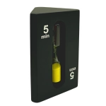 Klepsydra Trójstronna 1–3–5 Minut Czarna – Nowoczesny Timer | Gadżety | Kemis.pl