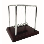 Kulki Newtona Drewno Metal – Elegancka Ozdoba Biurka