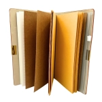 Skórzany Notes Podróżnika – Organizer z Wizytownikiem i Kieszenią